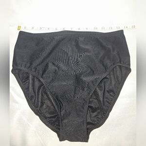 Black Girls' High-Waist Swim Bottoms